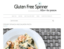 Tablet Screenshot of glutenfreespinner.com